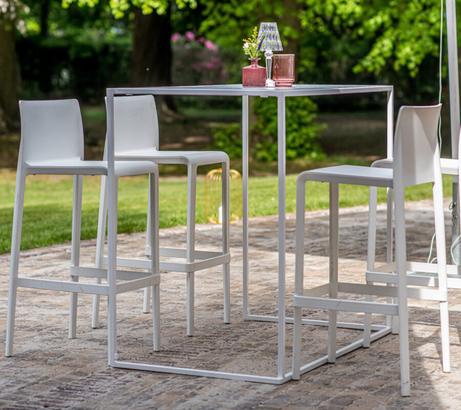 Events Factory 1 Open frame wit volt kartell kaars roze
