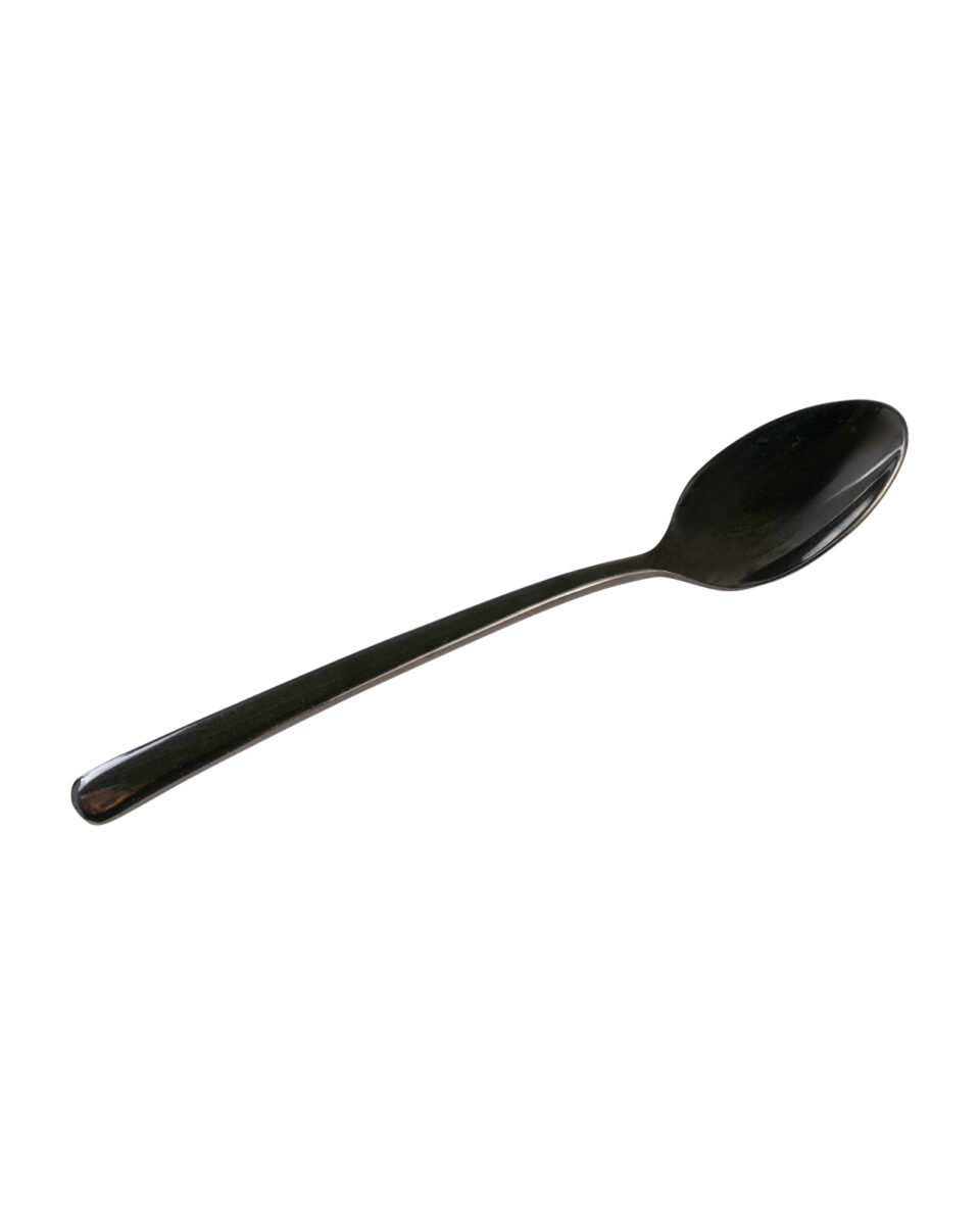 Dessertlepel pb shiny black