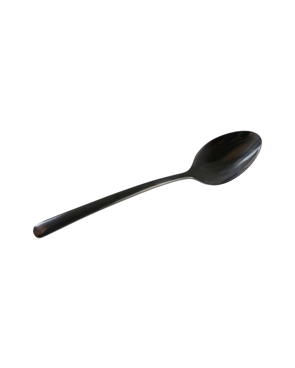 Koffielepel pb shiny black
