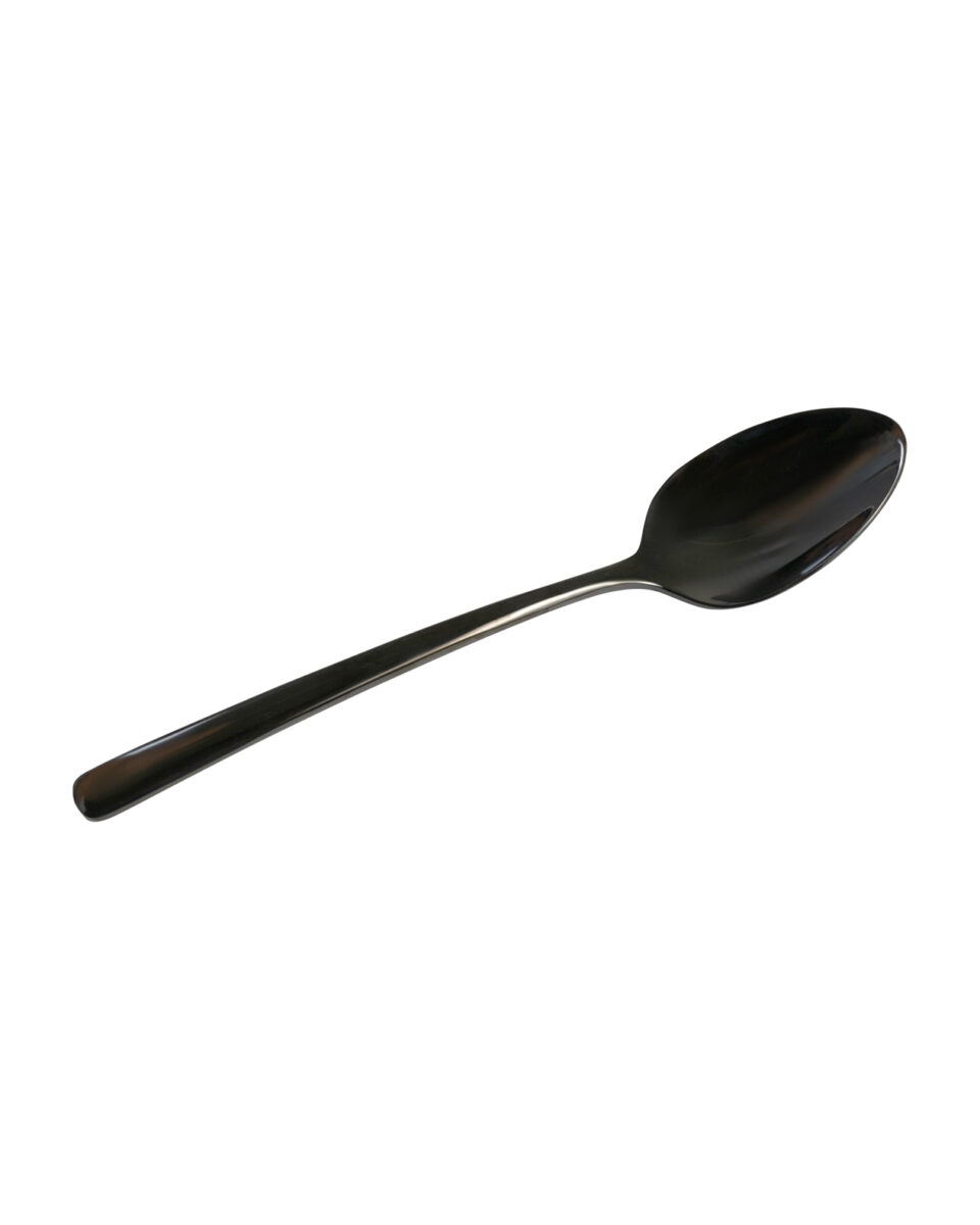 Tafellepel pb shiny black