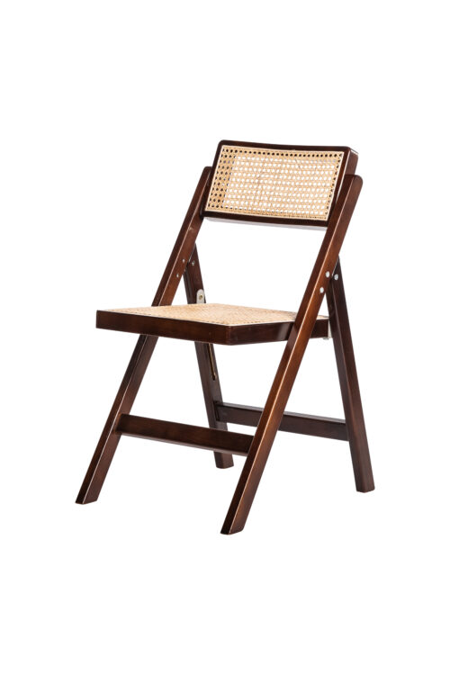 Cape Town Walnoot Stoel Plooibaar L55 X B46 X H82 Cm