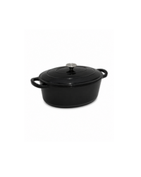 Casserole zwart OVAAL L23 x B30 x H11 cm