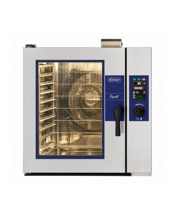 Combisteamer 10 Gn Gas  + Gasfles "Excl Roosters"