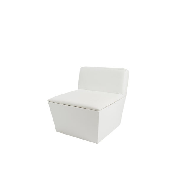 Conic Fauteuil Lounge 1-Blanc