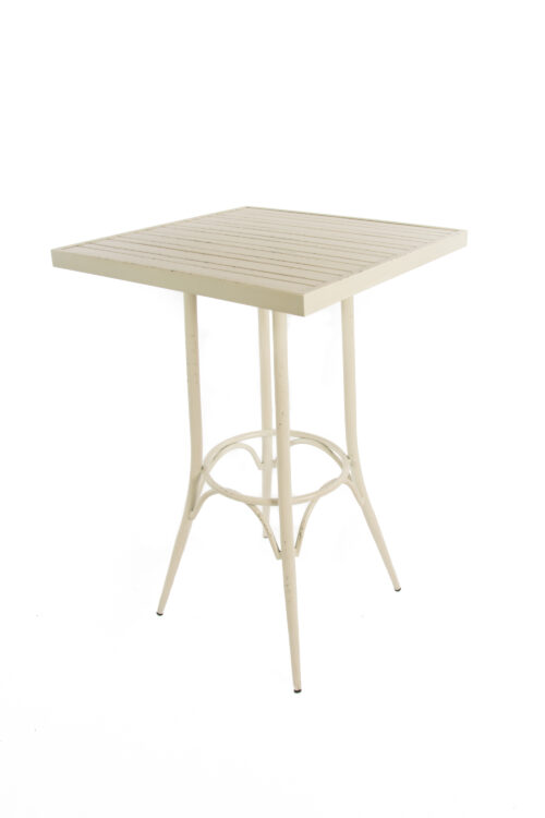 Cuba Receptietafel Wit H105 X L70 X B70 Cm