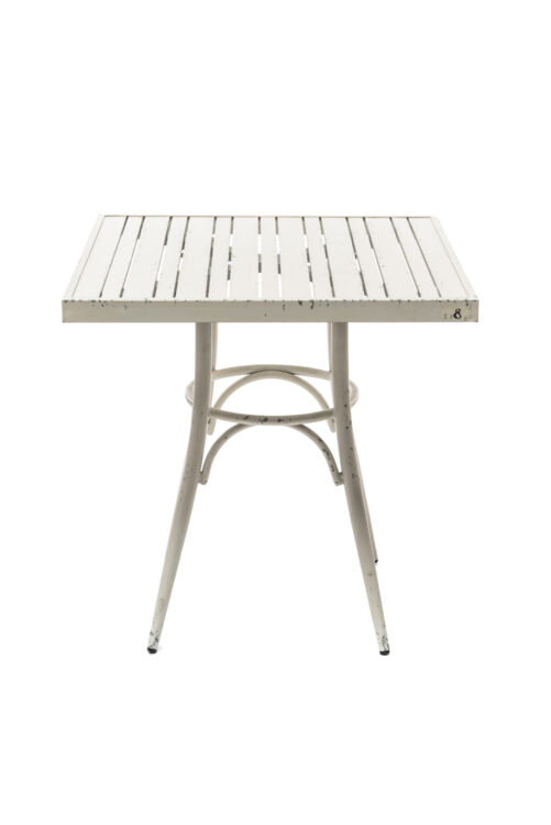 Cuba Tafel Wit H75 X B70 X L70 Cm