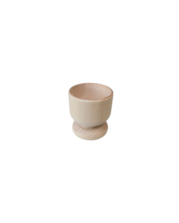 Eierdopje hout Ø 5 x H4 cm
