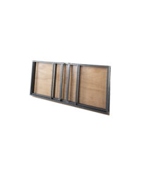 Buffet inklapbaar aluminium met zwarte hoes