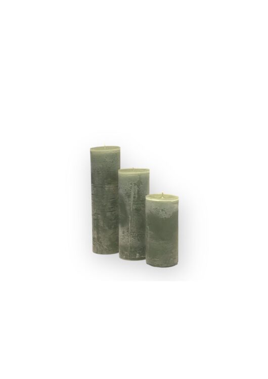 Bougies Nr. 102 Velvet Green Diam. 7Cm X H15Cm