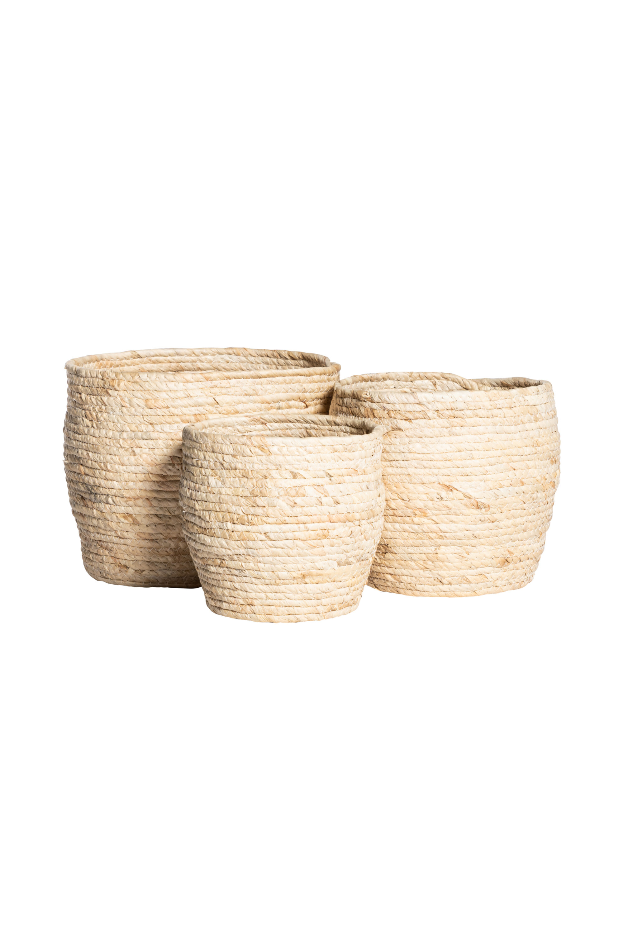 Mand Denter Mand naturel small Ø 22 x H22 cm | Picobello