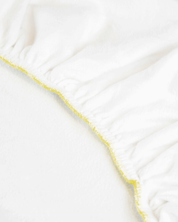 Molton Rond Voor Ronde Tafels 200 Cm Gele Rand