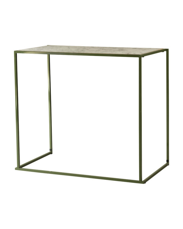 Receptietafel open frame langwerpig - L120 x B75 x H105 cm