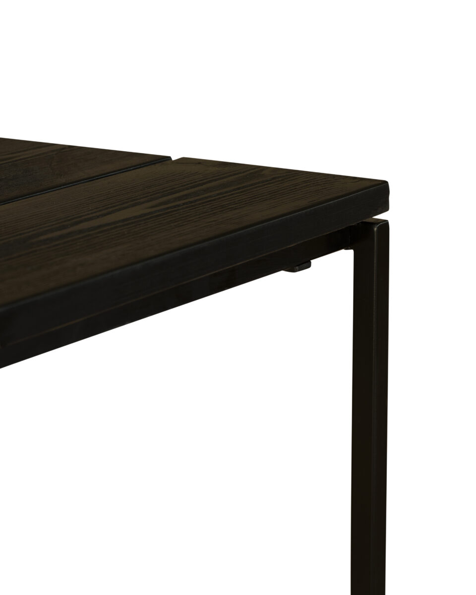 Open frame HOOG ZWART blad Capri zwart DETAIL L75x B75x H105cm