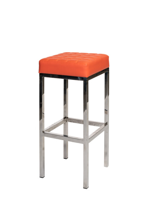 Pop Barstoel Oranje L36 X B36 X H72 Cm