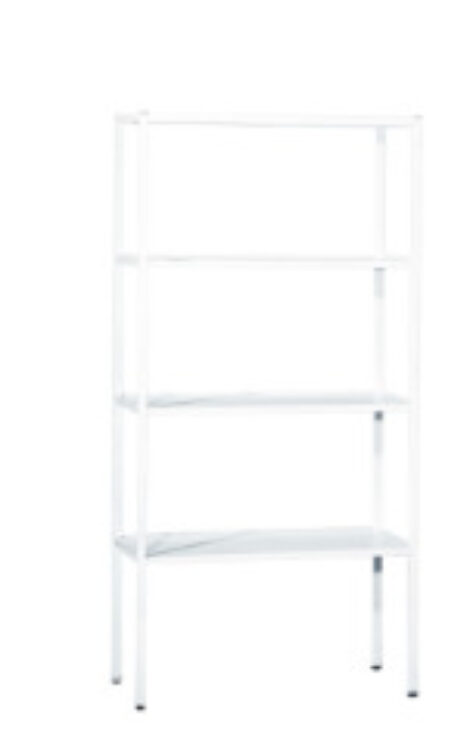 Rek Simenon Wit L90 X B 40 X H180Cm Eg