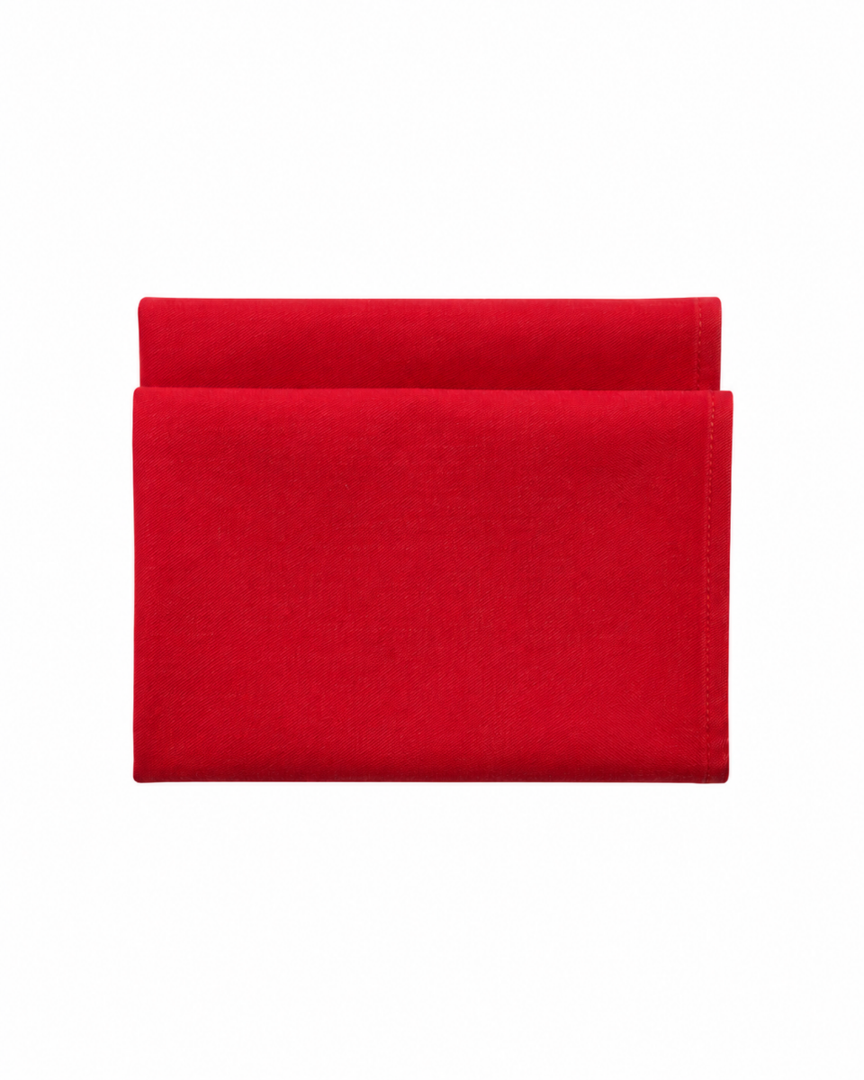 Servet rood