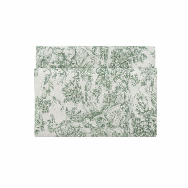 Servet toile de jouy groen (per 5)