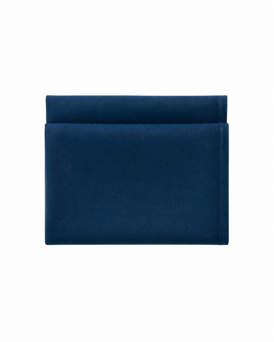 Servet visa blauw