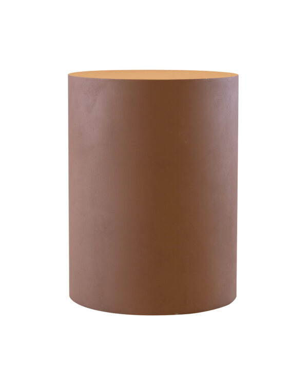 Soccle Ronde Terracotta Diam. 75 X H75Cm