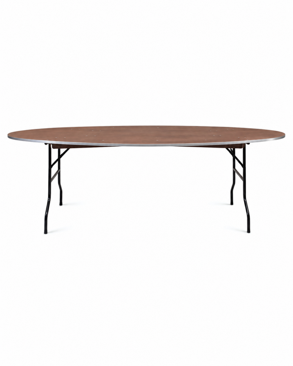 Klaptafel ovaal
