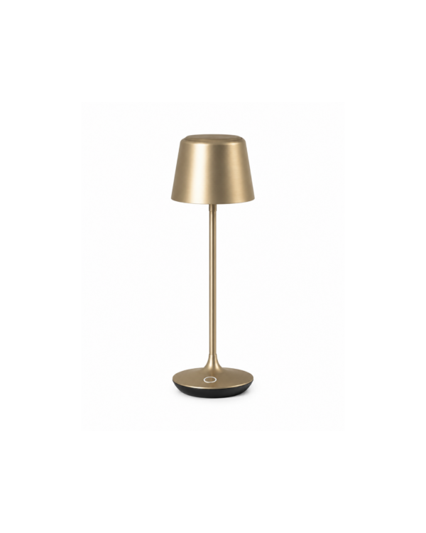 Tafellamp Luma goud Ø 7,5 x H25 cm