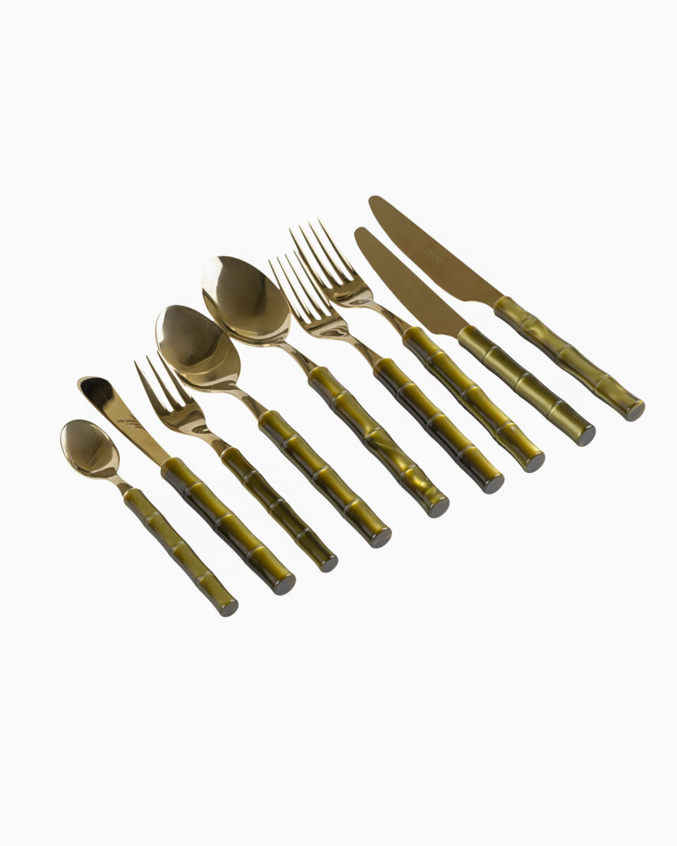 Collectie bamboe olive green