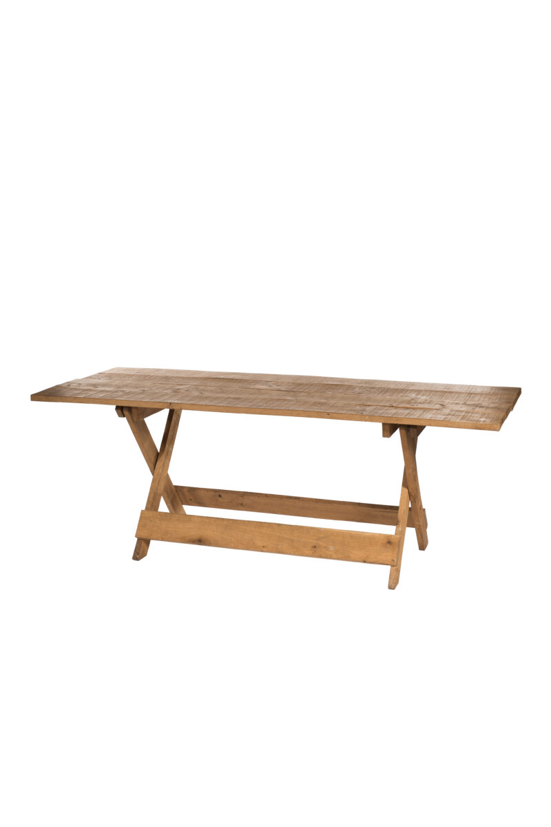 Wood tafel LAAG H75cm x L 200 x B 75 cm 2